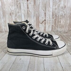 Converse Chuck Taylor‎ All Star High Top Black Canvas Sneakers Womens Size 75